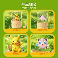 ZhuangChen caja musical infantil Pokémon con figuras