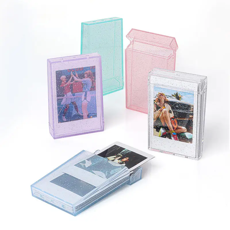 Portafotos transparente para fotos de bebé en mini álbum - imagen 4