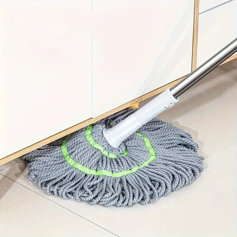 Fregona de microfibra con mango ajustable para uso húmedo y seco - imagen 4