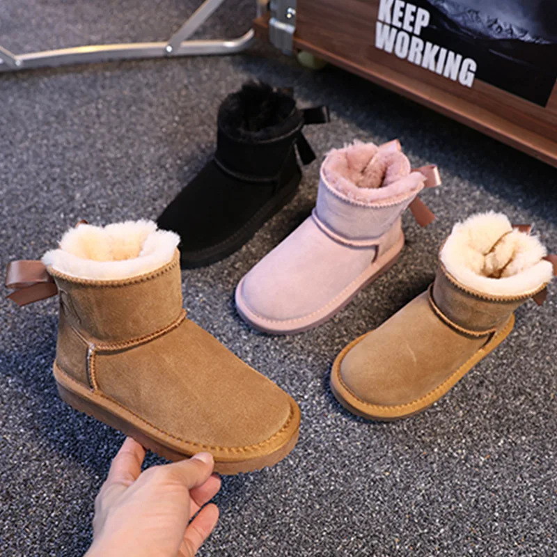 Botas de invierno antideslizantes para niños, estilo casual - imagen 4