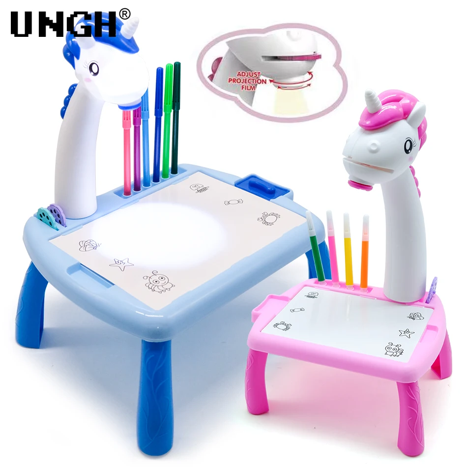 Mesa de Dibujo Proyector LED UNGH para Niños Juguete Educativo - imagen 2