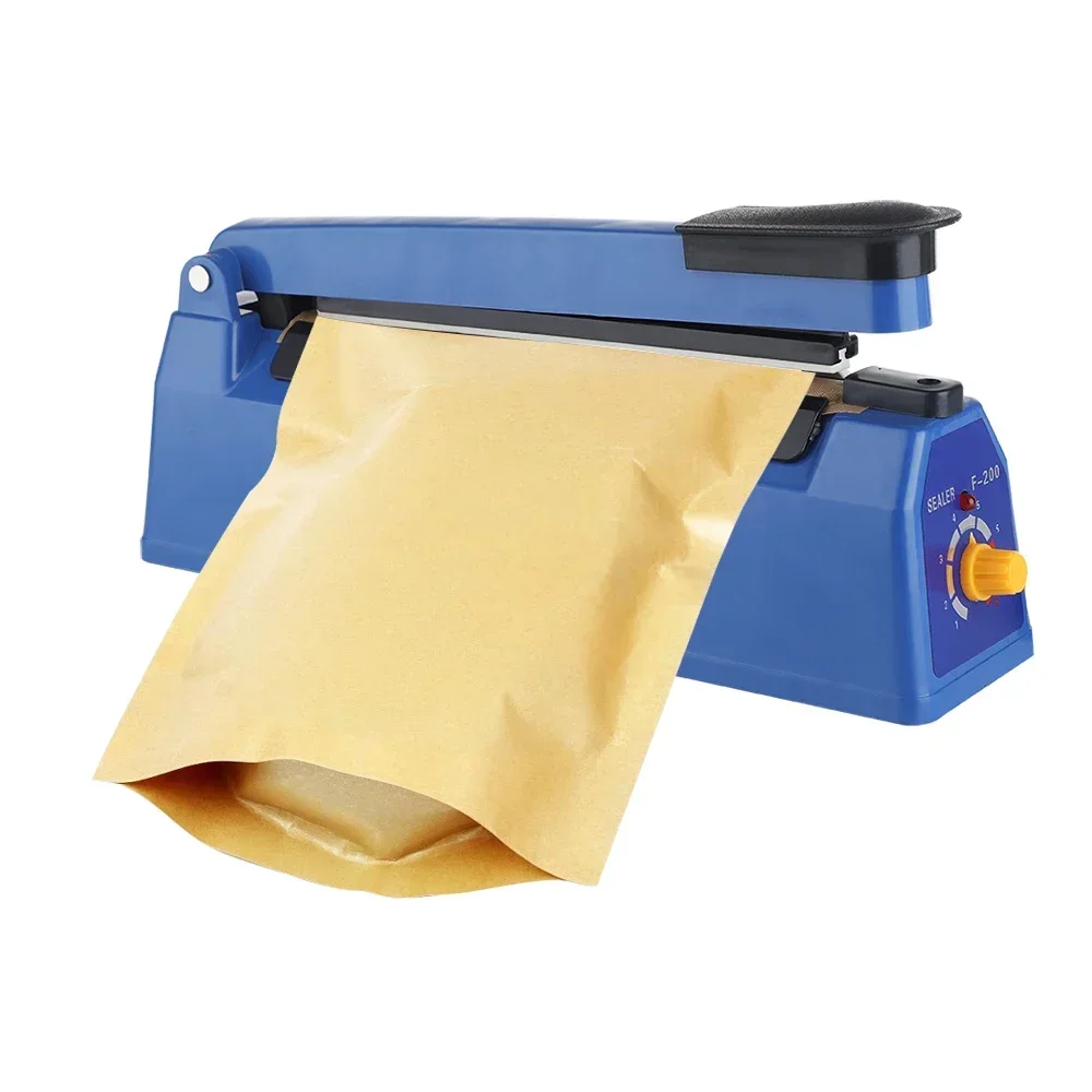 Sellador HAOYUNMA sellando una bolsa