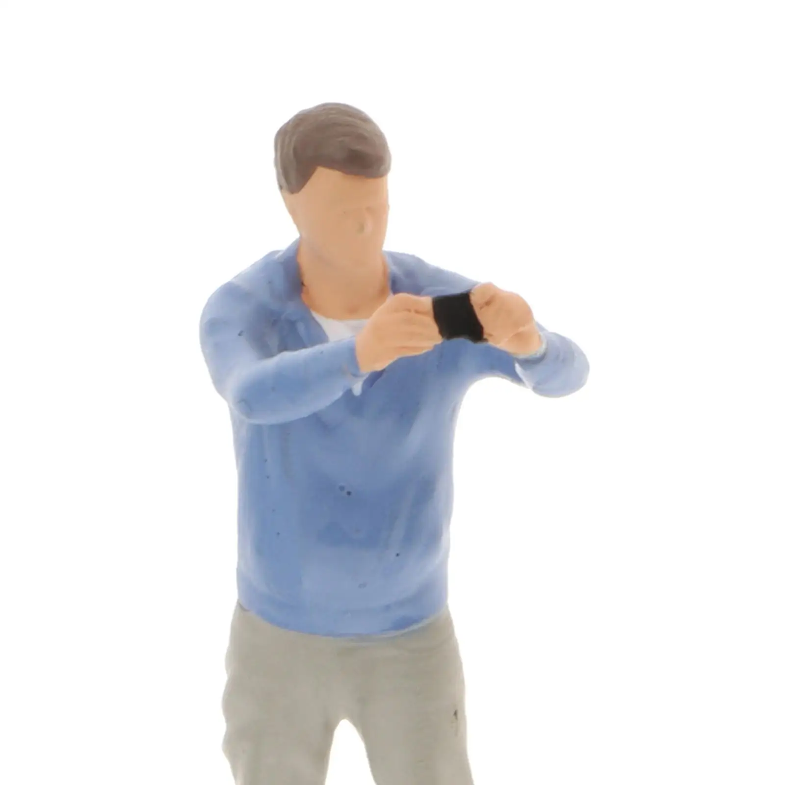 Figuras de hombres en miniatura para dioramas y escenas coleccionables - imagen 3