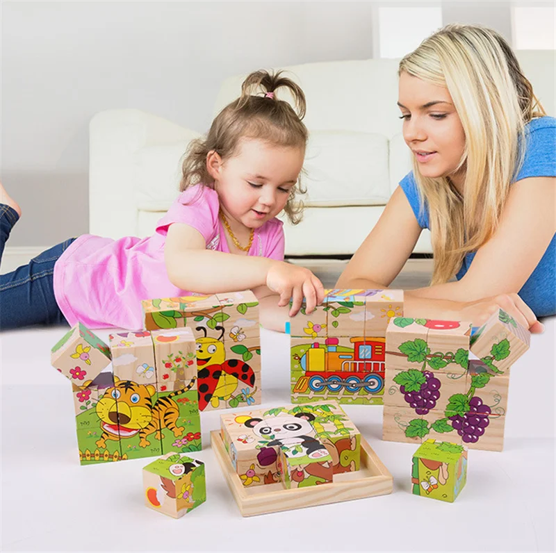 Bloques de madera YunDuo BaBy – ejemplo