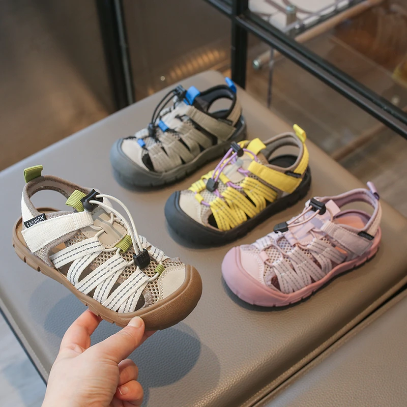 Sandalias antideslizantes de suela blanda para bebé y niños - imagen 4