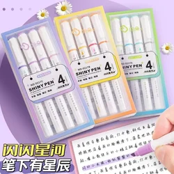 Resaltadores kawaii para niños – Marcadores escolares de colores
