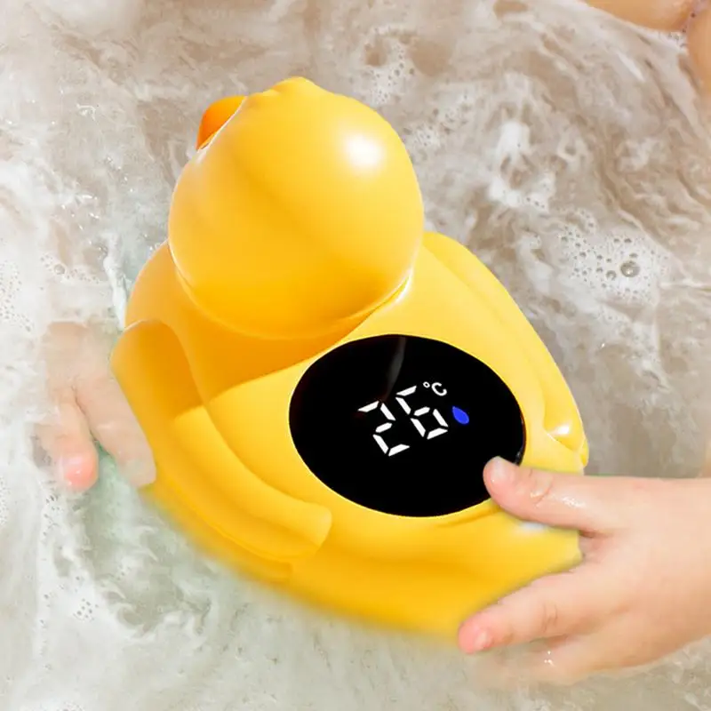 Termómetro de baño digital flotante pato para bebé, impermeable - imagen 2