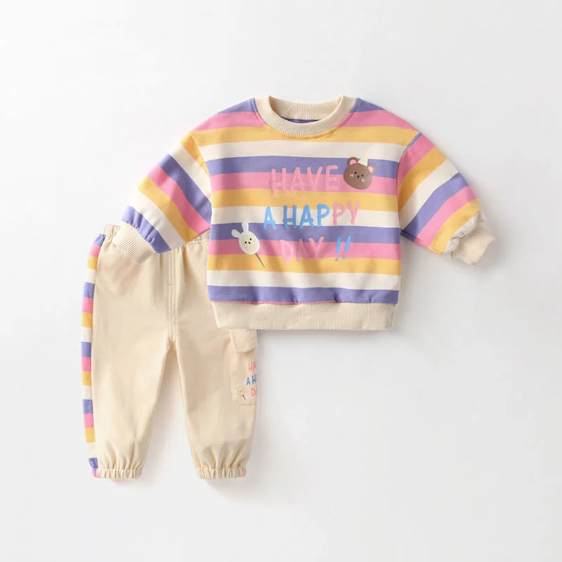 Conjunto de chándal jersey para niña – Primavera/Otoño - imagen 3
