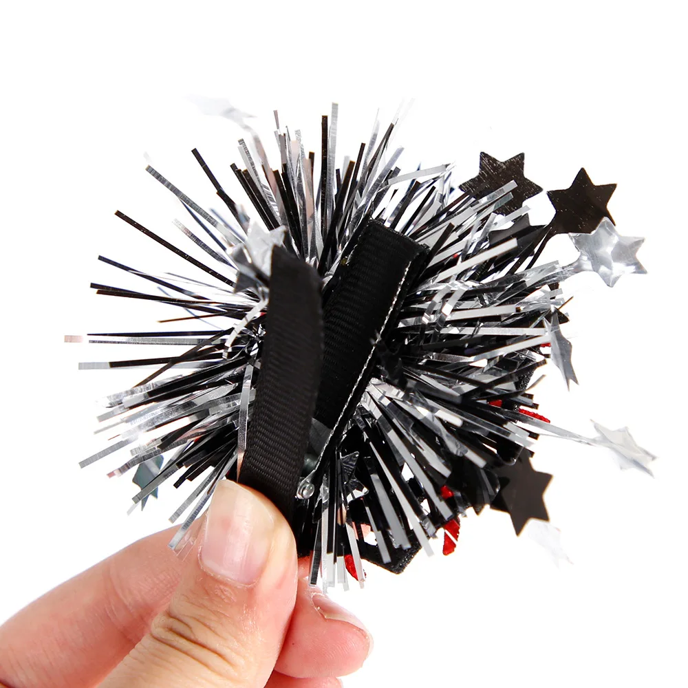 Horquillas de Halloween con clips de calabaza y araña para niñas