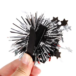Horquillas de Halloween con clips de calabaza y araña para niñas