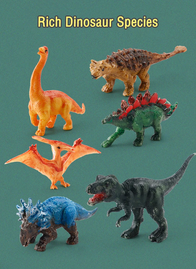 Dinosaurio embrion listo para pintar