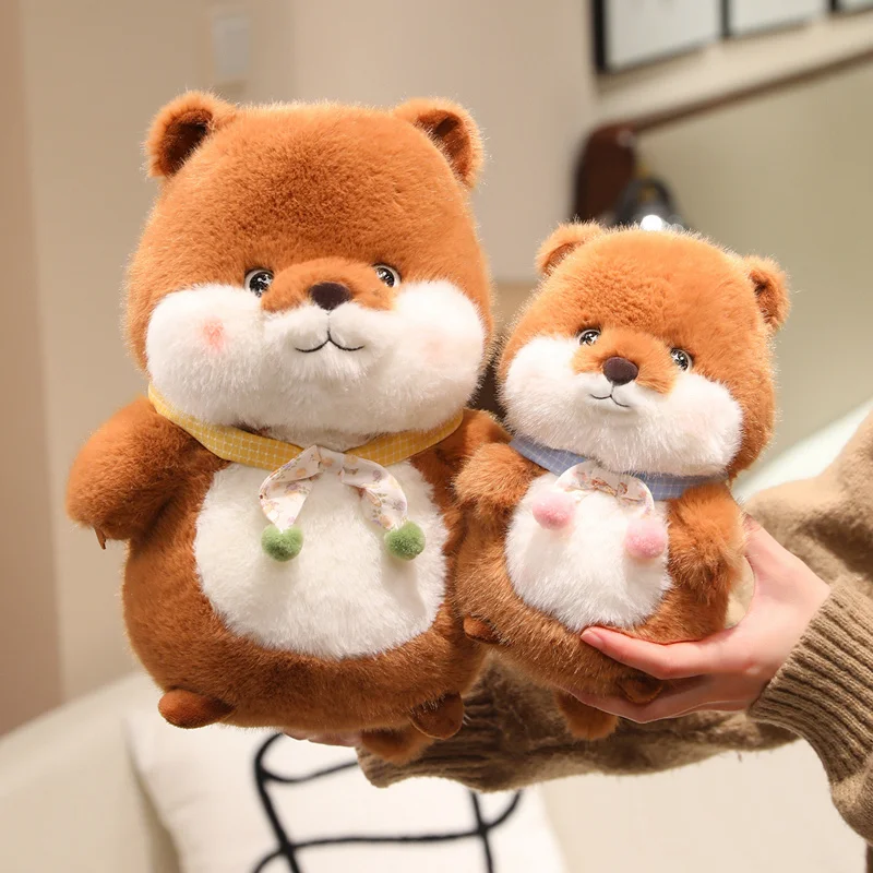 Peluche Woodchuck esponjoso marmota para regalo cumpleaños niña - imagen 4