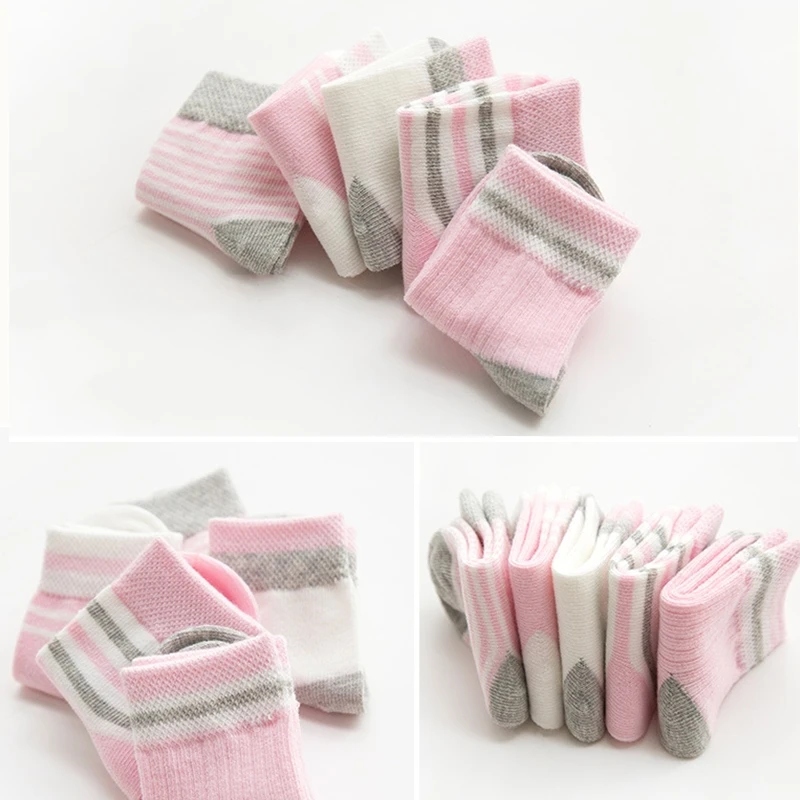Calcetines altos de algodón para bebés y niños – unisex suaves - imagen 5
