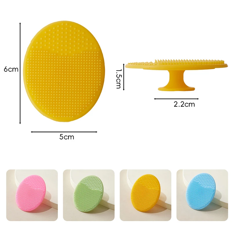 Cepillo de silicona para lavar el pelo de bebé, suave - imagen 2