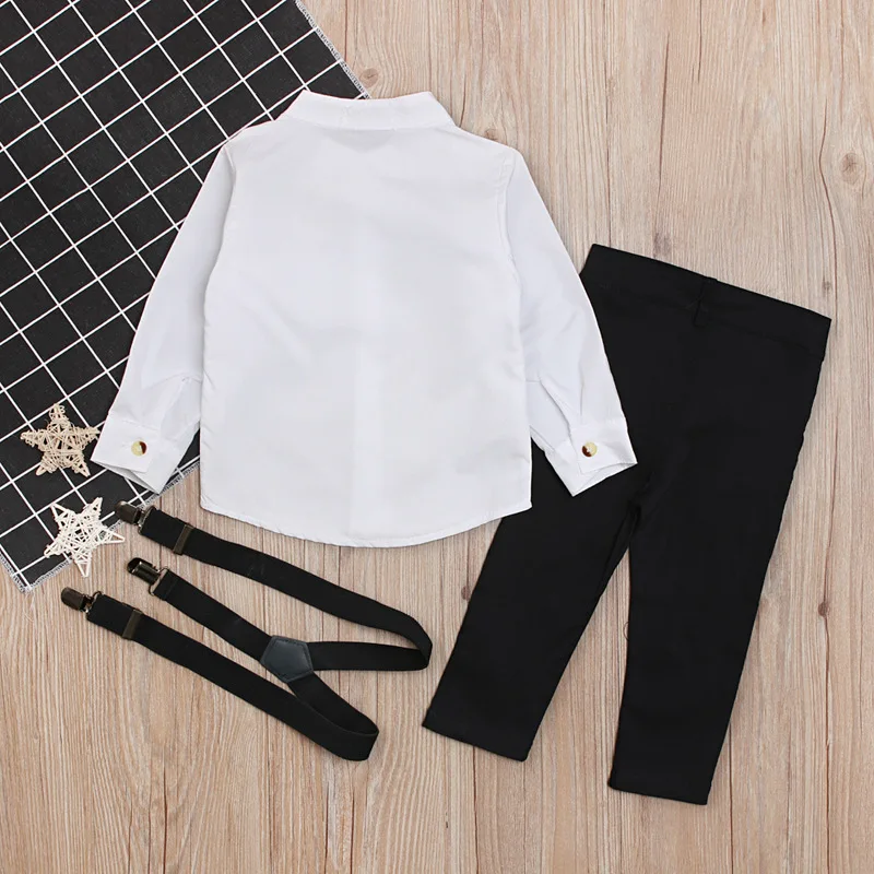 Conjunto niño manga larga primavera – Estilo coreano - imagen 5