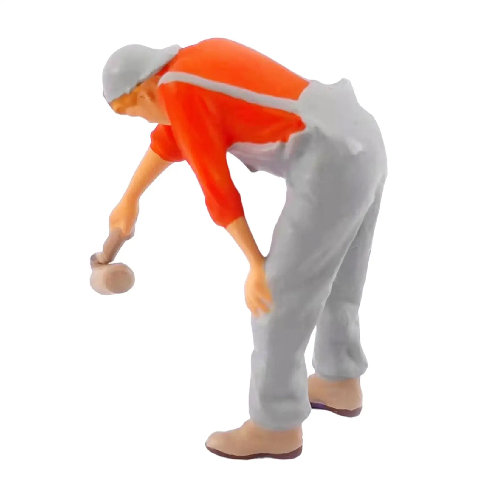 Figuras en miniatura pintadas a mano para casas de muñecas - imagen 3