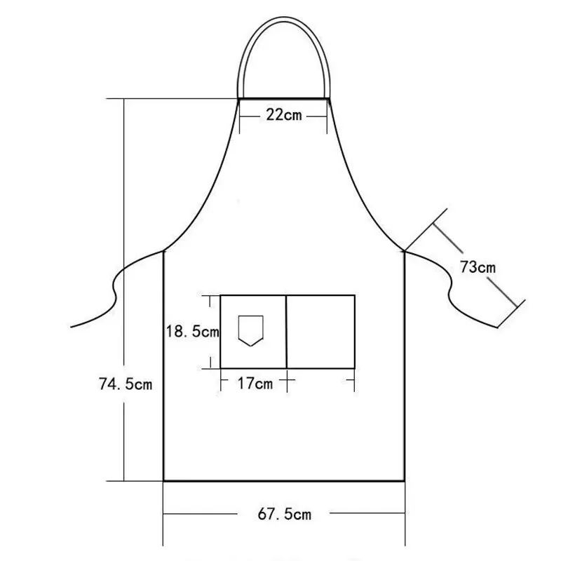 Delantal de chef infantil para cocina y parrilla – profesional - imagen 2