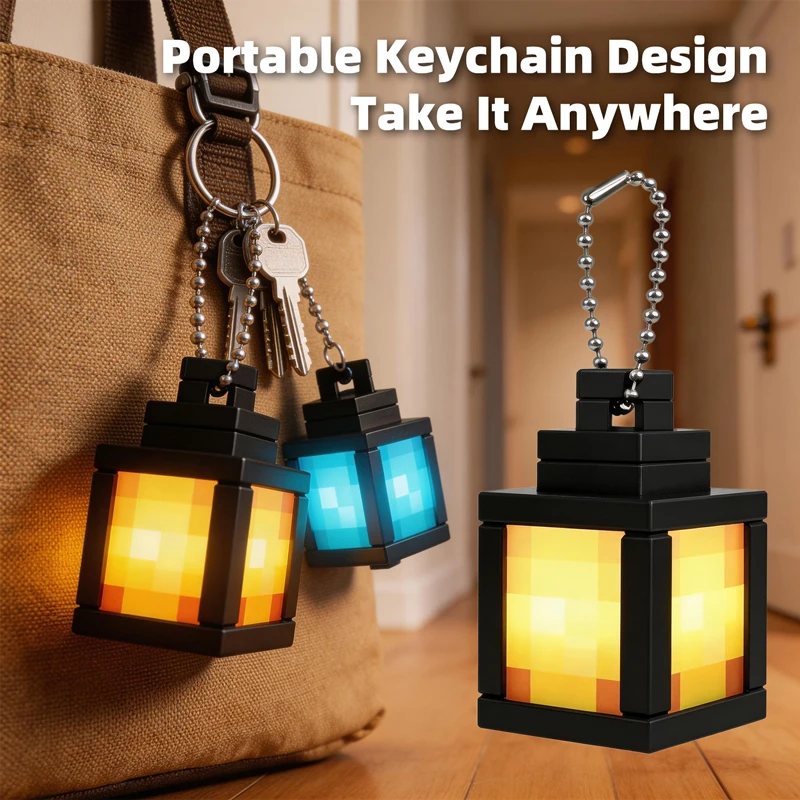 Linterna LED llavero recargable mini para luz nocturna