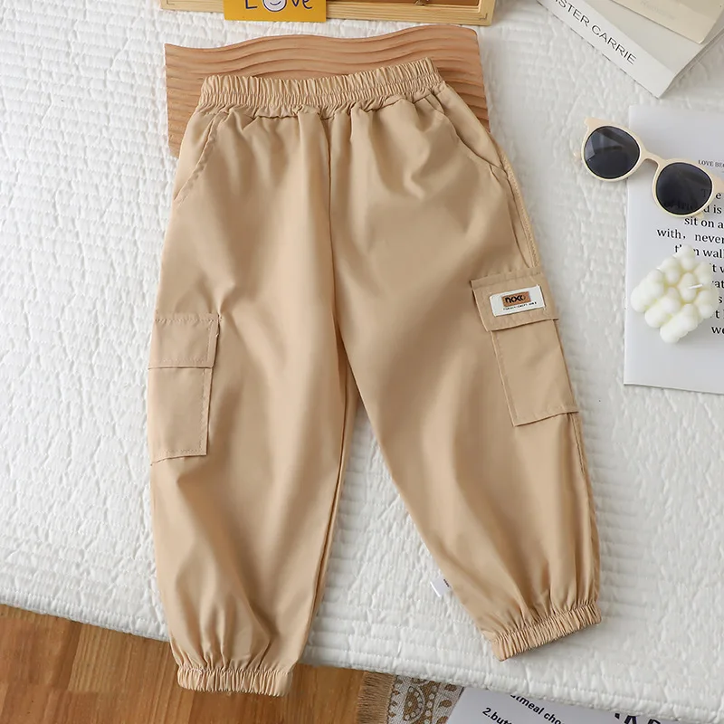 Pantalones casuales de primavera a otoño para niños y niñas - imagen 4
