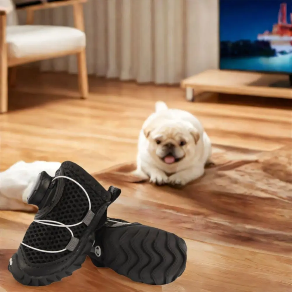 Zapatillas para perros transpirables reflectantes antideslizantes - imagen 2