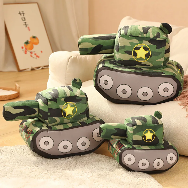 Peluche de tanque suave para niños – Juguete tierno - imagen 2