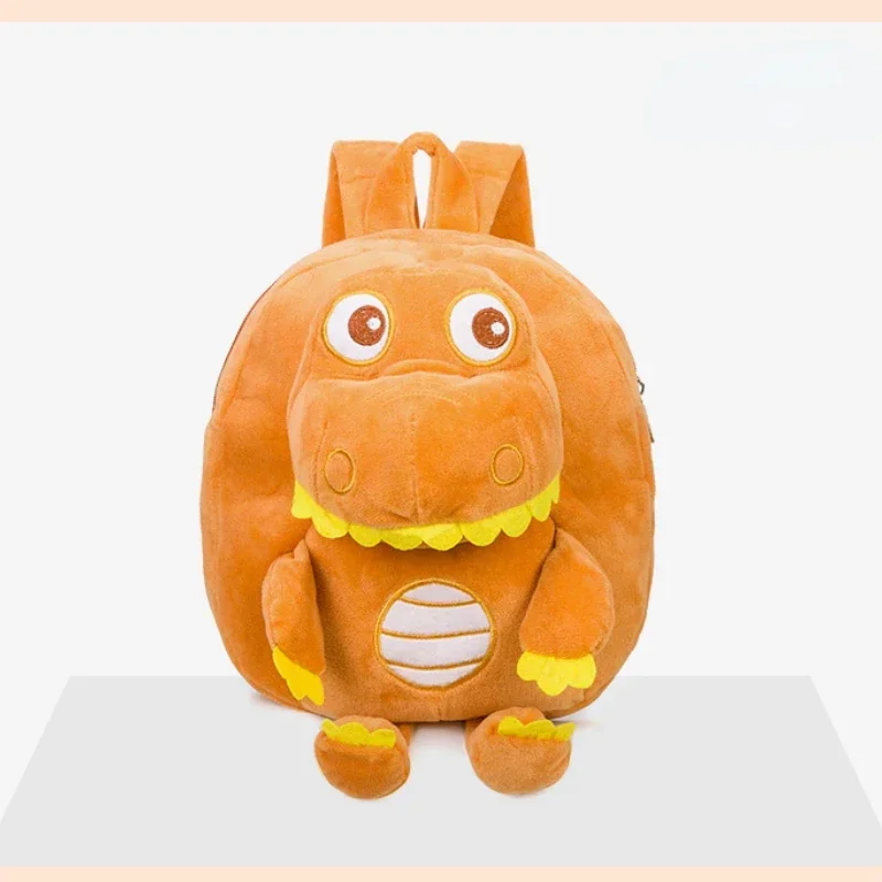 Mochila de peluche con dinosaurios para niños - guardería ideal - imagen 4