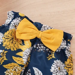 Conjunto neonatal con lazo y diadema para bebé niña