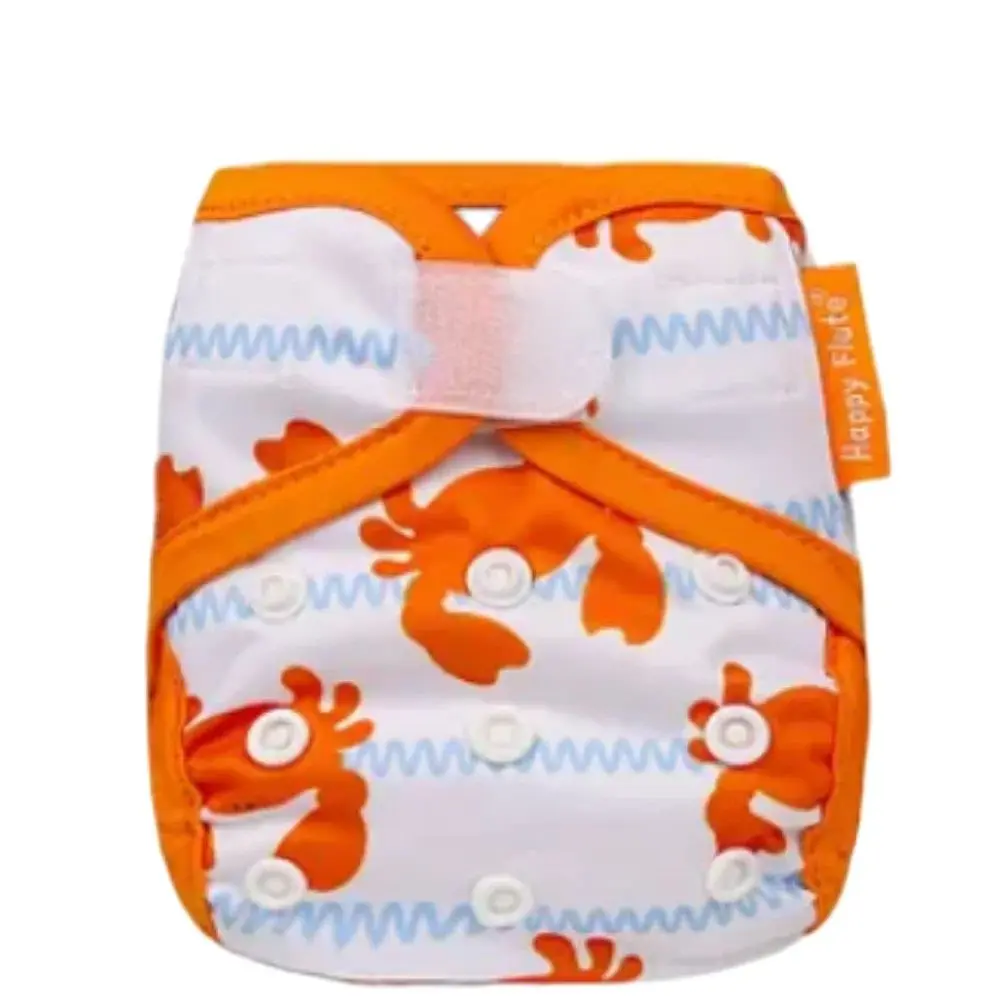 HappyFlute Pañal de Tela Impermeable Reutilizable para Bebé - imagen 3