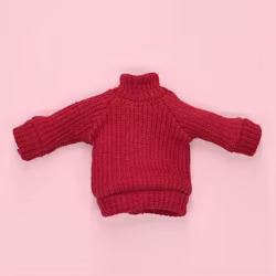 Jersey de punto cuello alto BJD 1/12 – Accesorio para muñeca coletilla