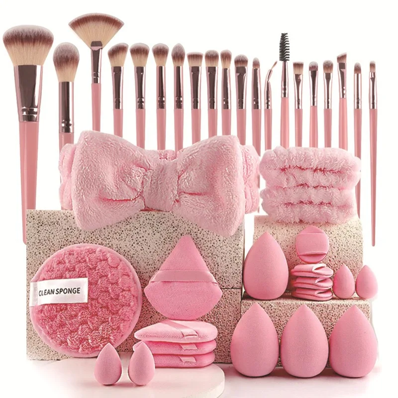 Kit de maquillaje infantil completo para cara - Esponjas y brochas - imagen 2