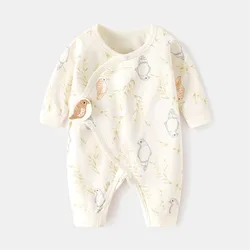 Pelele de algodón para recién nacido – Mono estampado unisex