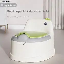 Asiento adaptador de inodoro con respaldo para niños