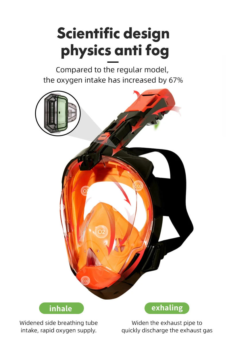 Tubo de snorkel seco con mecanismo flotante
