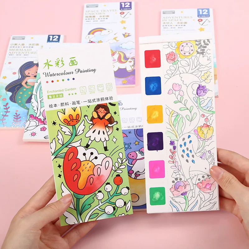 Patrones variados de dibujos animados para colorear