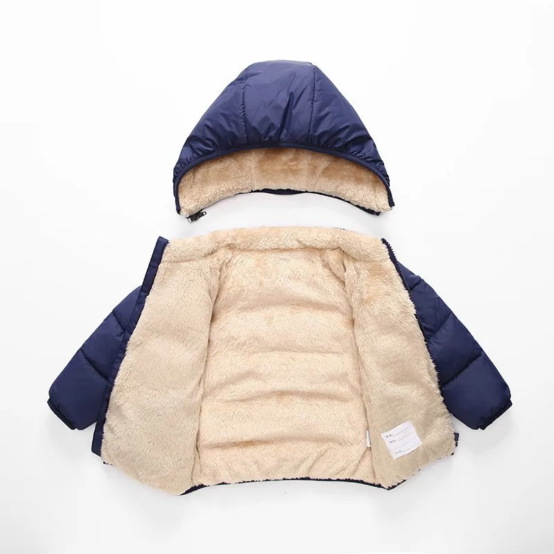 Chaqueta de plumón Cachemira para niños con capucha – Abrigo infantil - imagen 5
