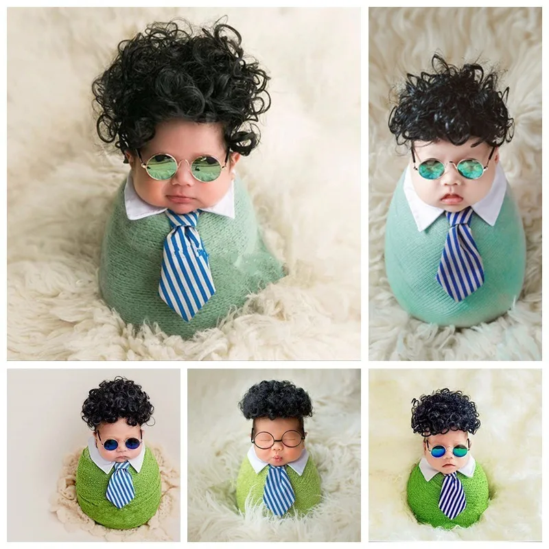 Conjunto para sesión de recién nacido en punto suave