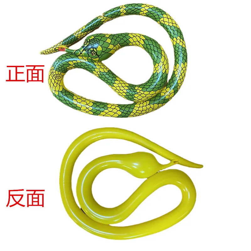 Serpiente hinchable para piscina – Flotador infantil de PVC - imagen 3
