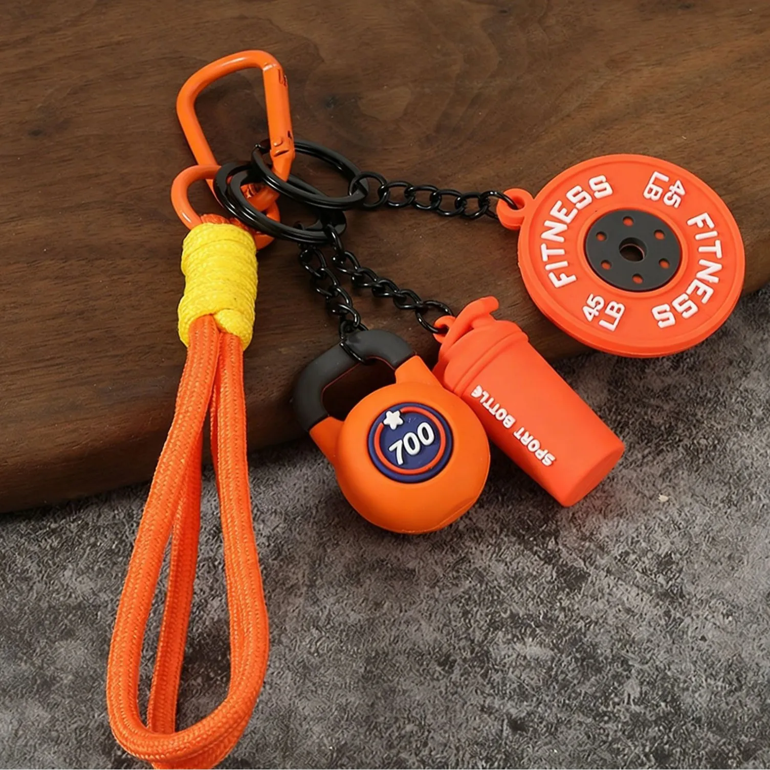 Llavero infantil fitness con colgante desmontable en forma de vaso - imagen 5