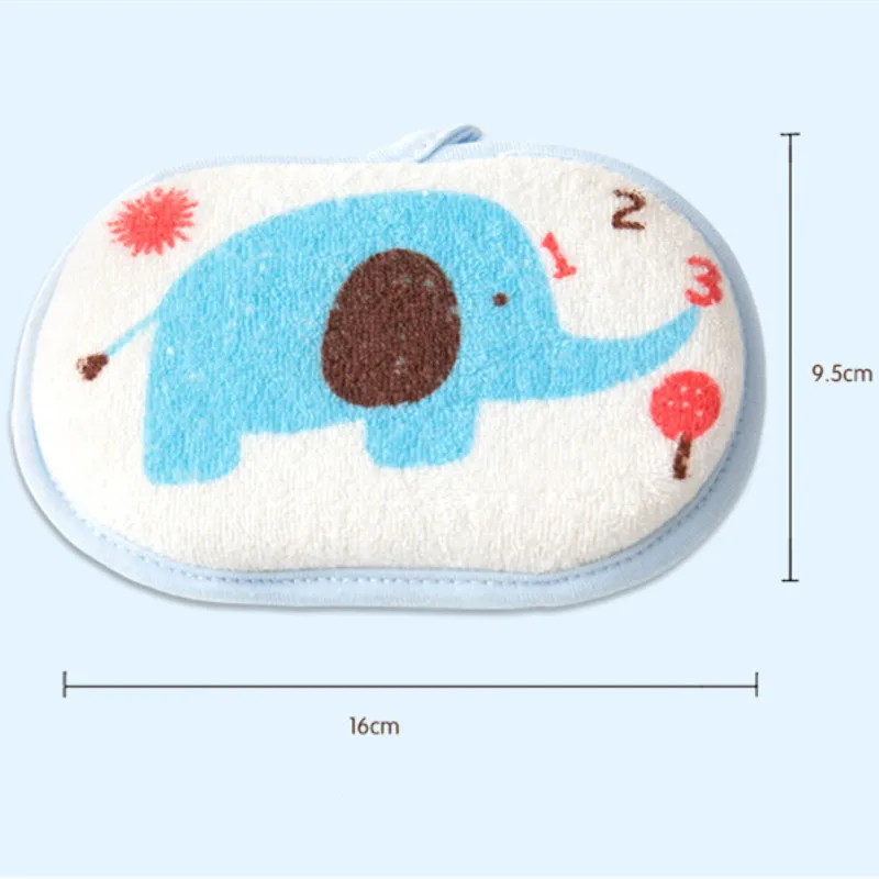 Cepillo de baño bebé con esponja suave y diseños animados - imagen 5