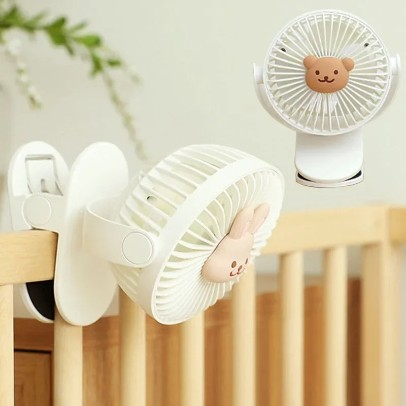 Ventilador recargable de mano para usar en el hogar