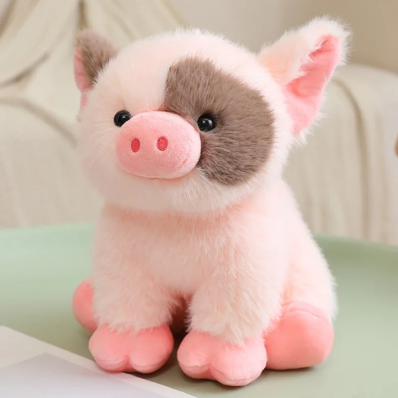 Peluche cerdito ultrasuave para cachorros – Juguete de dentición seguro - imagen 4