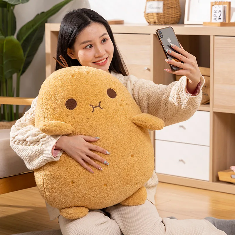 Almohada de peluche con forma de patata suave para niño - imagen 5