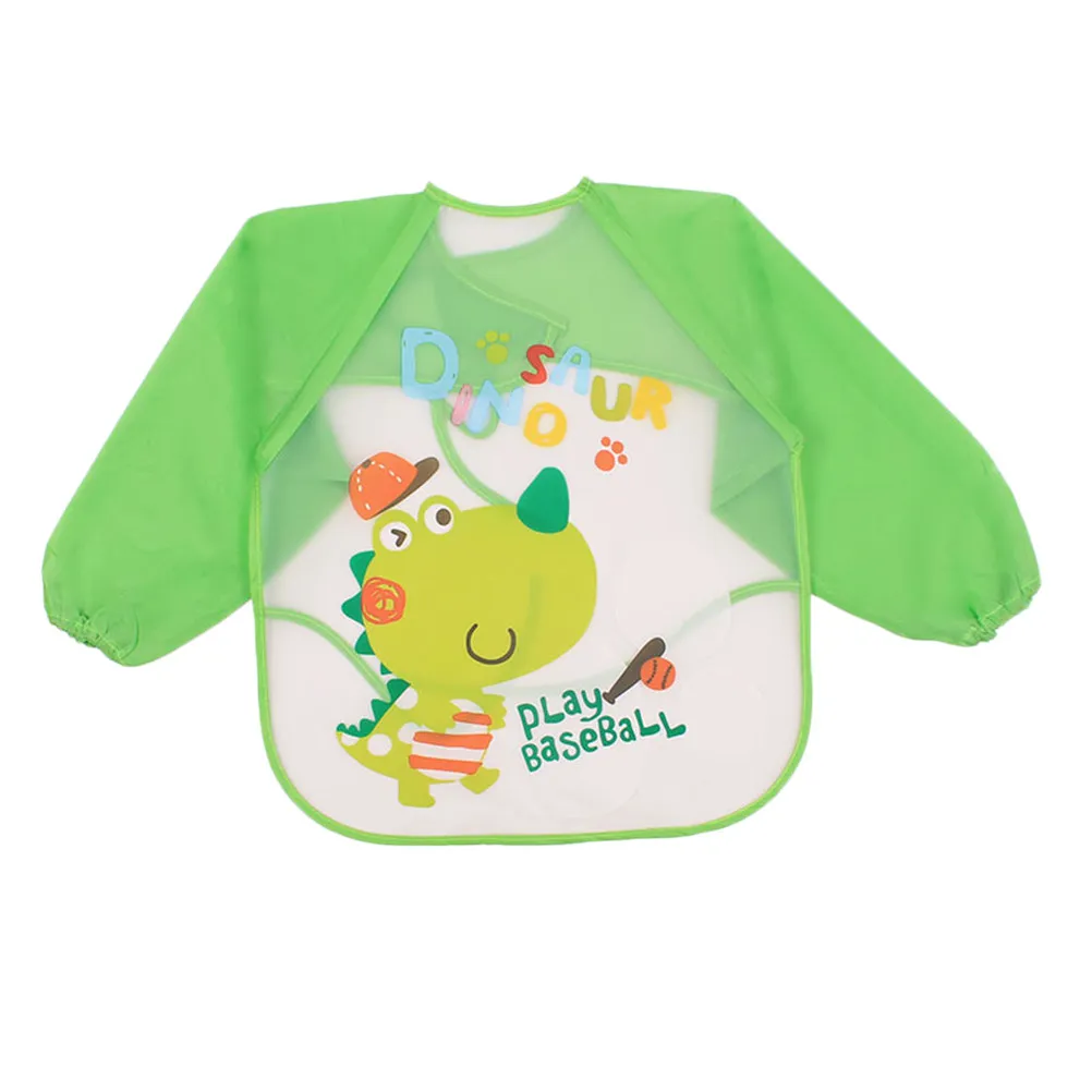 Delantal impermeable de pintura para niños con manga larga - imagen 3