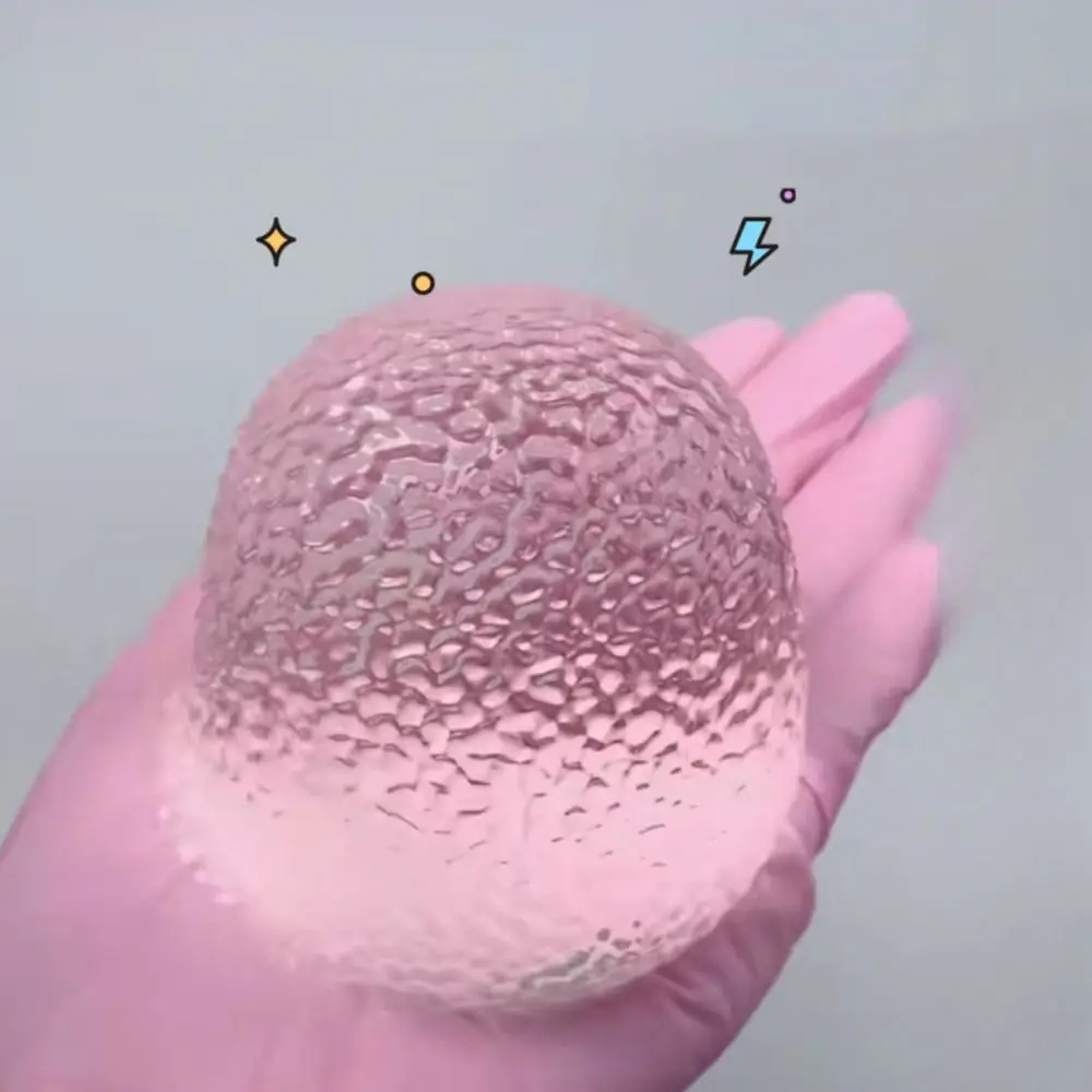 Bola antiestrés transparente con efecto burbuja y conejo infantil - imagen 2