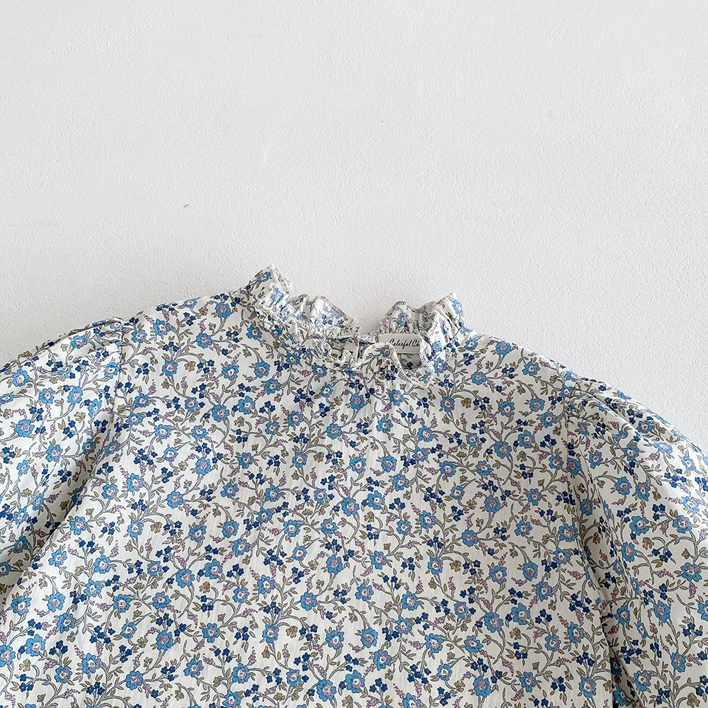Camiseta manga larga niña estampado floral – suave y cómoda para otoño - imagen 3