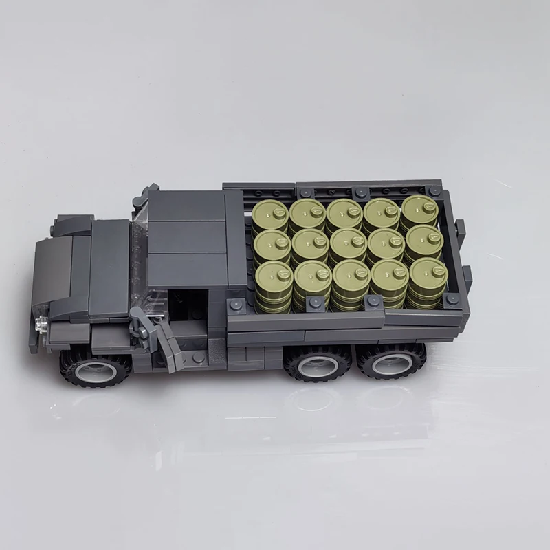 Camión militar URAL 6x6 juguete de construcción para niños - imagen 2