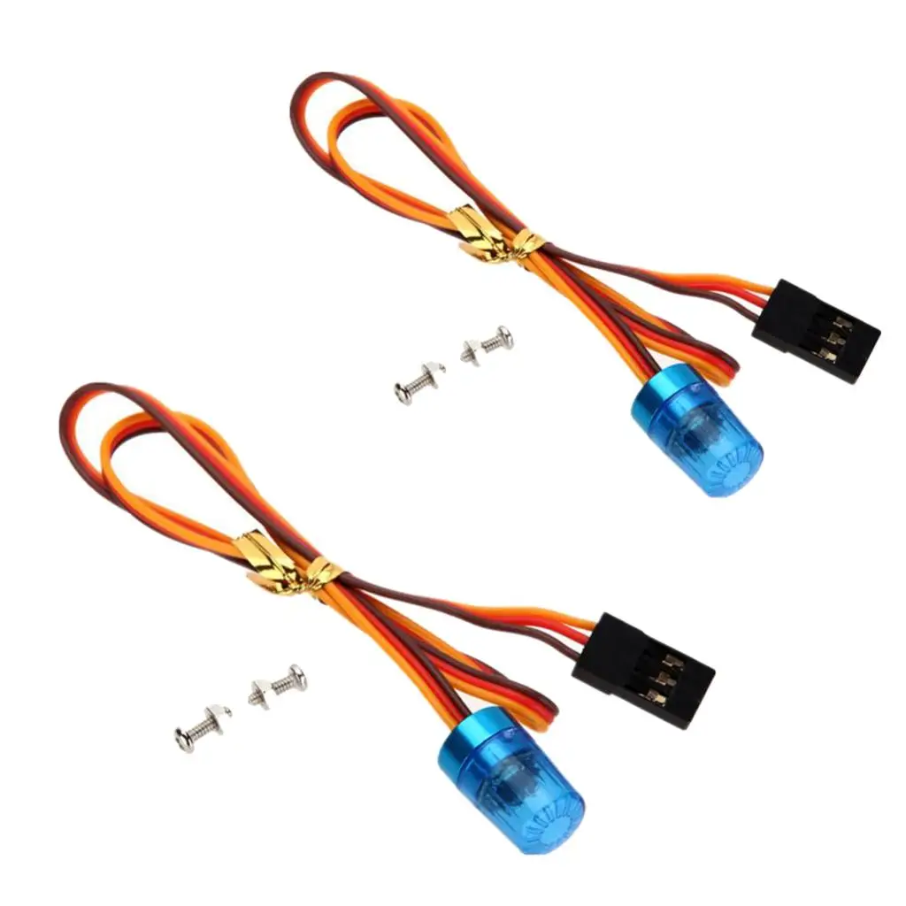 Luz LED intermitente RC de policía con rotación 360º para coches - imagen 3