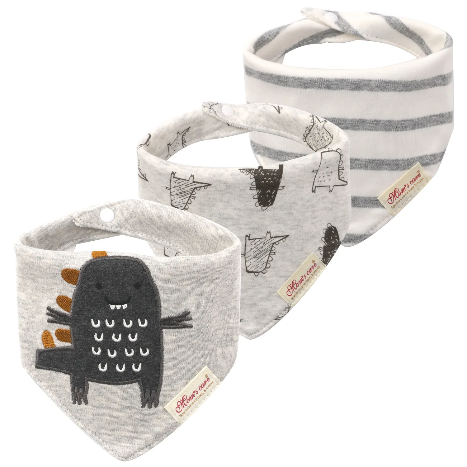 Bandana babero muselina impermeable para recién nacido
