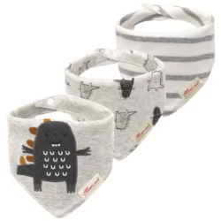 Bandana babero muselina impermeable para recién nacido
