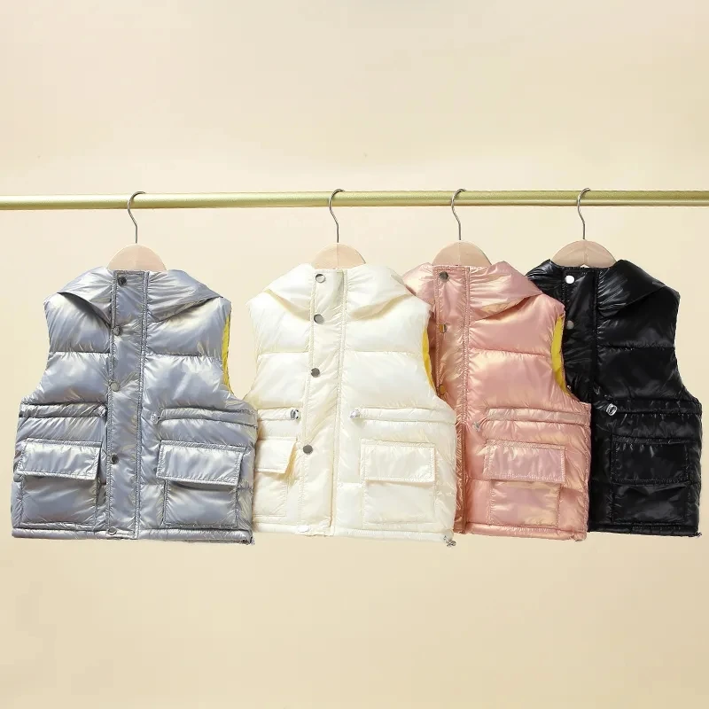 Chaleco cálido de invierno, algodón para niños y niñas - imagen 3